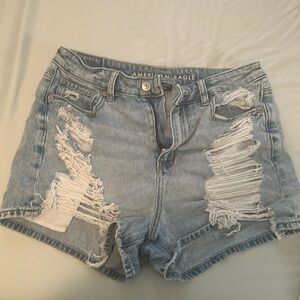 American Eagle distressed shorts size 4
